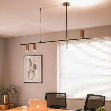 Image of Edit Auzoa 3 Light Bar Ceiling Pendant