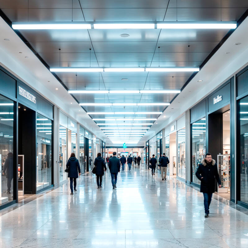 Image of 9W LED T8 Nano PC Tube Unilateral Connection - 2ft