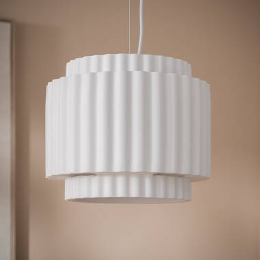 Image of Edit Colum Plaster Ceiling Pendant Light