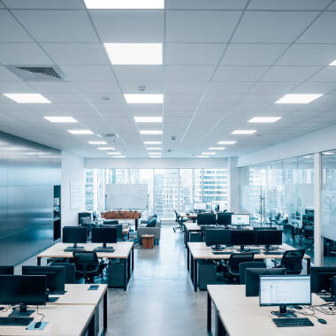 Image of 40W Microprismatic UGR17 LED Panel - 600 x 600mm LIFUD Driver 5 Years Warranty