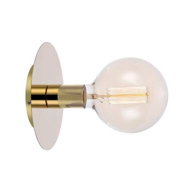 Disc Semi-Flush Light