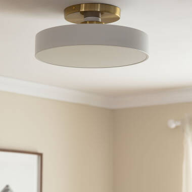 Image of Edit Atenea Semi Flush Ceiling Light