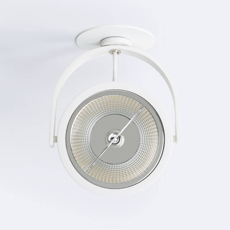 Image of Adjustable Spotlight with 24º 12W AR111 LED Bulb