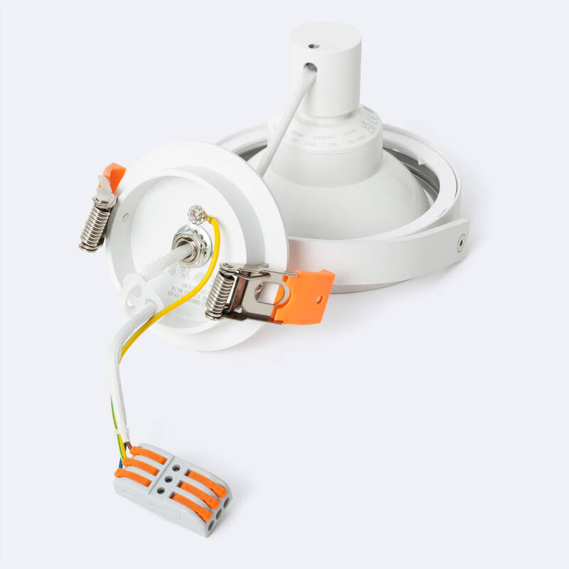 Image of Adjustable Spotlight with 24º 12W AR111 LED Bulb