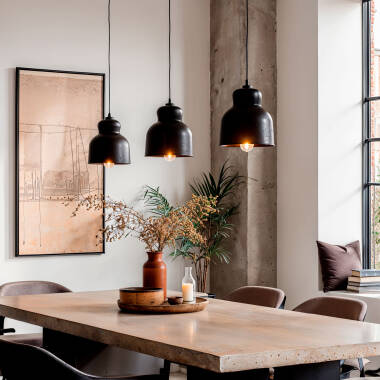 Image of Edit Vakarai Wood Ceiling Pendant Light