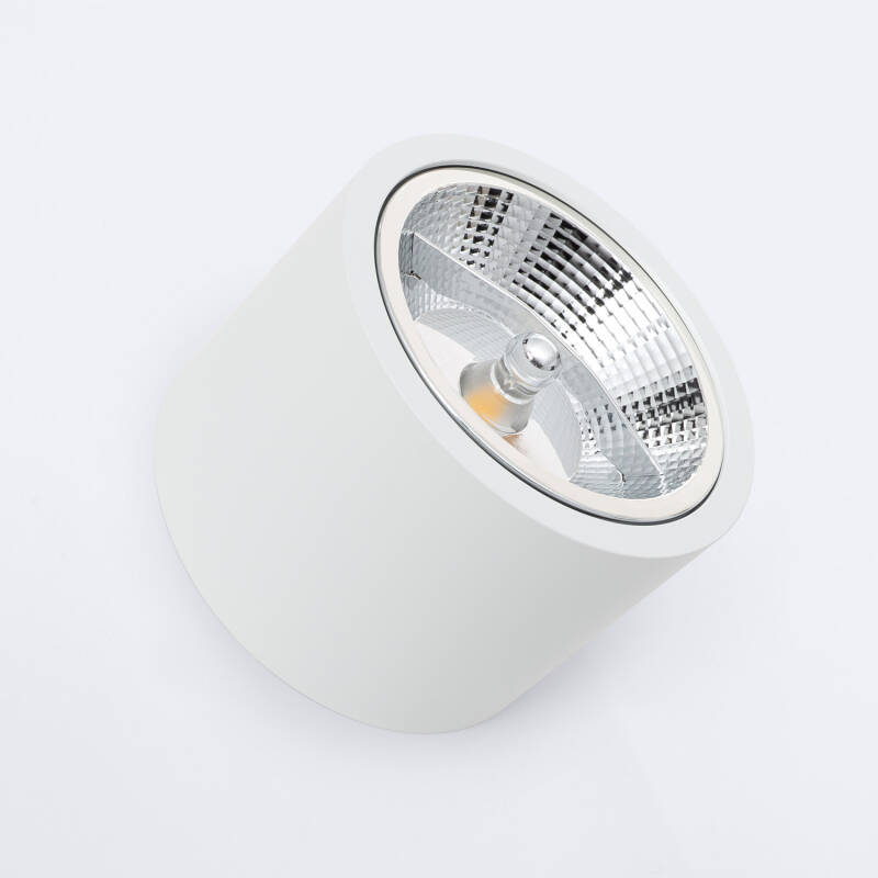 Image of Flush Ceiling Light with AR111 15W LED Bulb