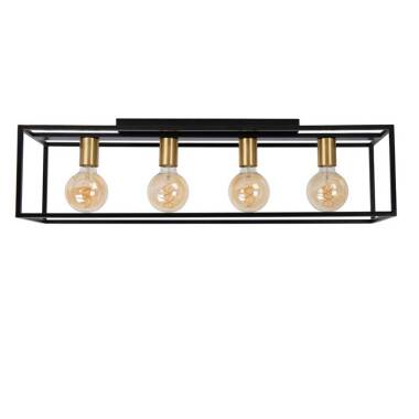 Lucide Ruben 4 Light Flush Ceiling Light