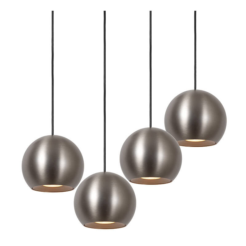 Image of Lucide Montana LED 13 Light Bar Ceiling Pendant Light with Remote Control