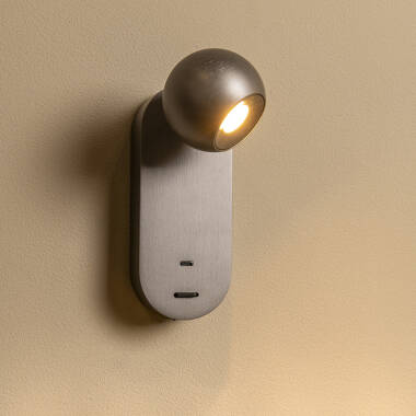 Image of Lucide Montana LED Reading Light with USB Charging Port