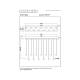 Image of Lucide Montana LED 13 Light Bar Ceiling Pendant with Remote Control