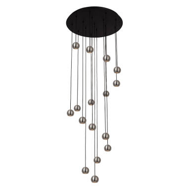 Lucide Montana LED 16 Light Cluster Ceiling Pendant Light with Remote Control