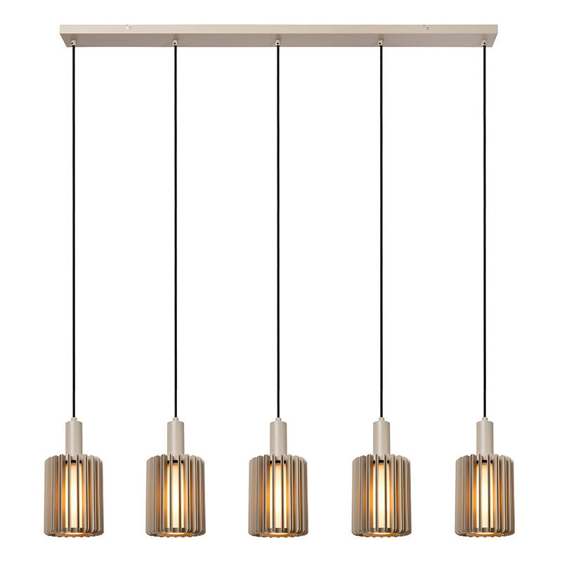 Image of Lucide Lambres 5 Light Bar Ceiling Pendant Light