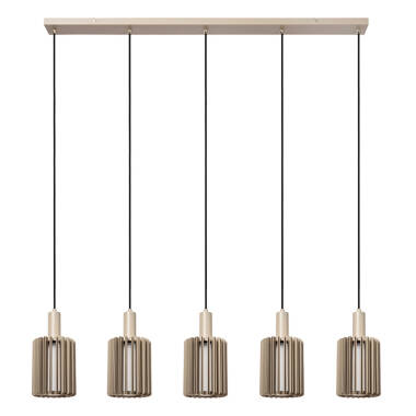 Image of Lucide Lambres 5 Light Bar Ceiling Pendant Light