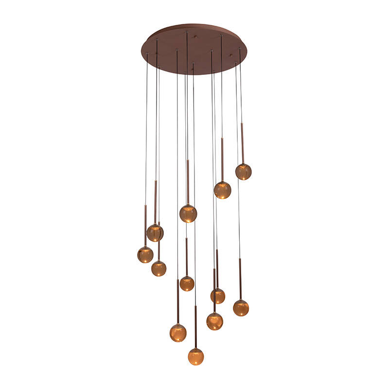 Image of Lucide Calina LED 12 Light Cluster Ceiling Pendant Light