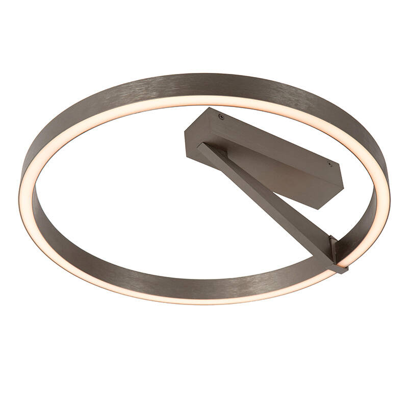 Image of Lucide Applause 400 CCT LED Flush Ceiling Light with Remote Control