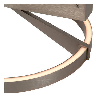 Image of Lucide Applause 400 CCT LED Flush Ceiling Light with Remote Control