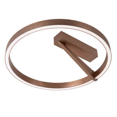 Image of Lucide Applause 400 CCT LED Semi-Flush Ceiling Light with Remote Control