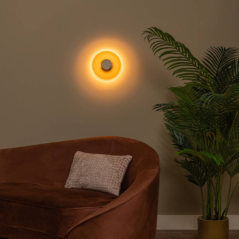 Image of Lucide Santiago LED Flush Wall Light
