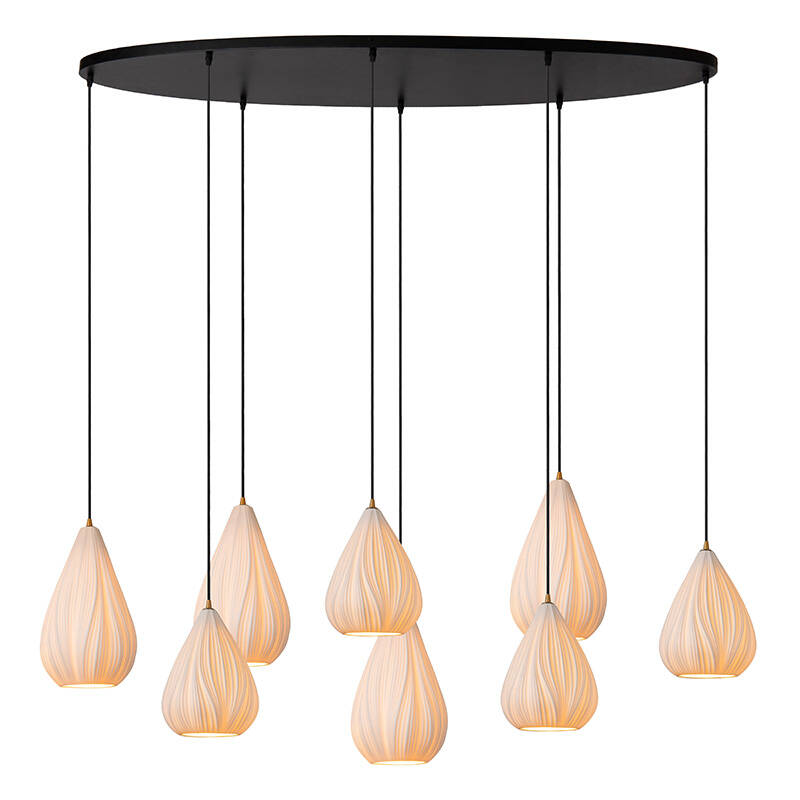 Image of Lucide Cinzia 8 Light Bar Ceiling Pendant Light