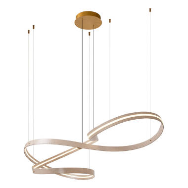 Image of Lucide Slalom LED Ceiling Pendant Light with Remote Control