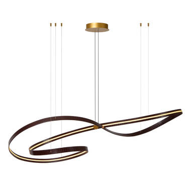 Image of Lucide Slalom LED Ceiling Pendant Light with Remote Control