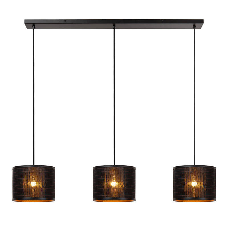 Image of Lucide Tagalog 3 Light Bar Ceiling Pendant Light