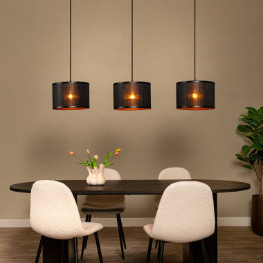 Image of Lucide Tagalog 3 Light Bar Ceiling Pendant Light