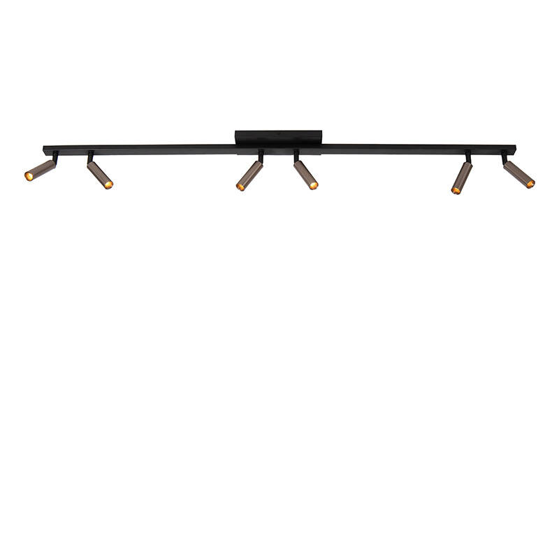 Image of Lucide Keoni 6 Light Ceiling Spotlight Bar