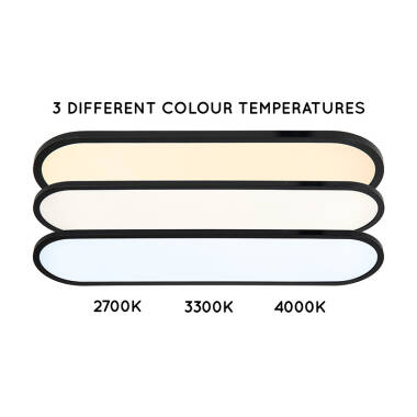 Image of Lucide Elly 600 CCT LED Flush Ceiling Light with Remote Control