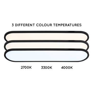 Image of Lucide Elly 800 CCT LED Flush Ceiling Light with Remote Control