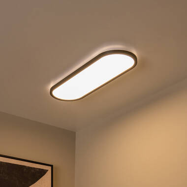 Image of Lucide Elly 600 CCT LED Flush Ceiling Light with Remote Control