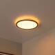 Image of Lucide Castor LED Flush Ceiling Light with Remote Control