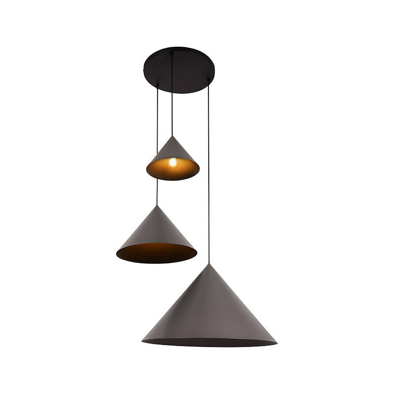 Image of Lucide Spitze 3 Light Cluster Ceiling Pendant Light