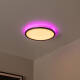 Image of Lucide Castor LED Flush Ceiling Light with Remote Control