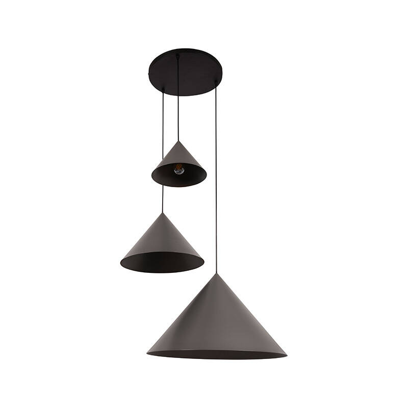Image of Lucide Spitze 3 Light Cluster Ceiling Pendant Light