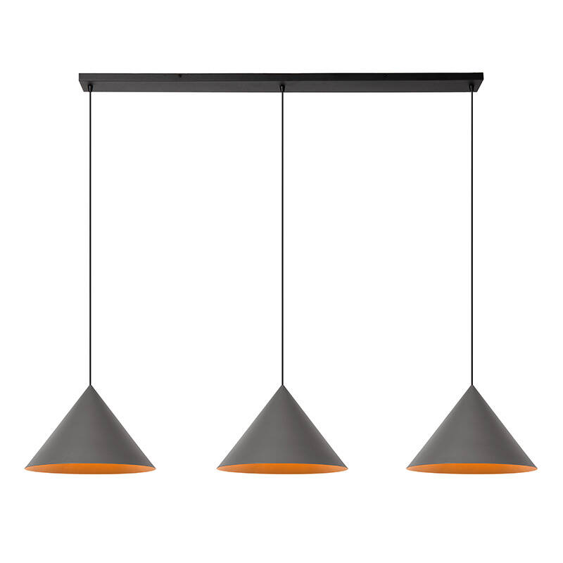 Image of Lucide Spitze 3 Light Bar Ceiling Pendant Light