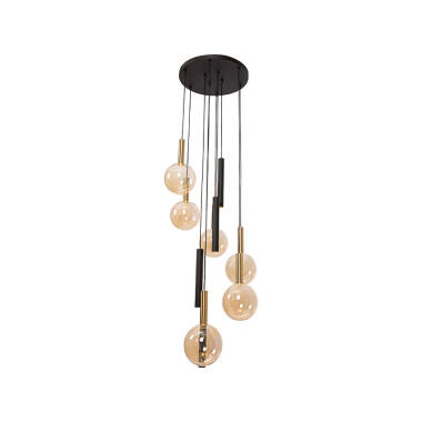 Image of Lucide Josiane 10 Light Cluster Ceiling Pendant Light