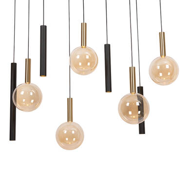 Image of Lucide Josiane 12 Light Bar Ceiling Pendant Light