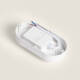 Image of Hublot Oval 15W LED Outdoor Flush Ceiling Light IP65