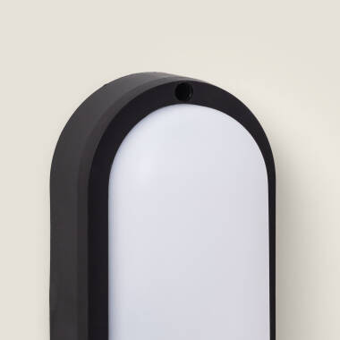 Image of Hublot Oval 15W LED Outdoor Flush Ceiling Light