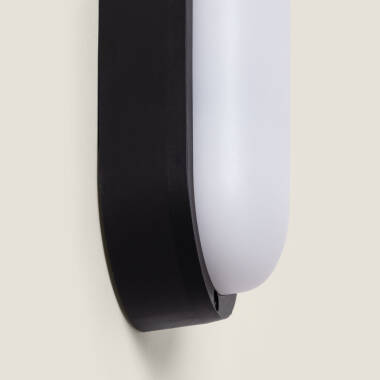 Image of Hublot Oval 15W LED Outdoor Flush Ceiling Light