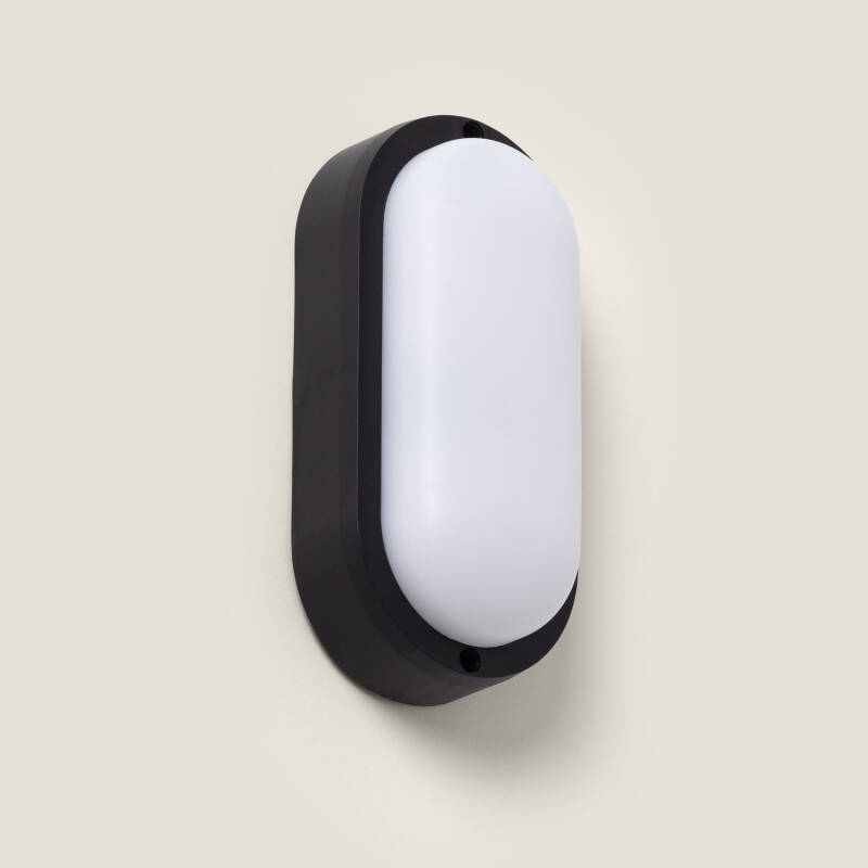 Image of Hublot Oval 15W LED Outdoor Flush Ceiling Light