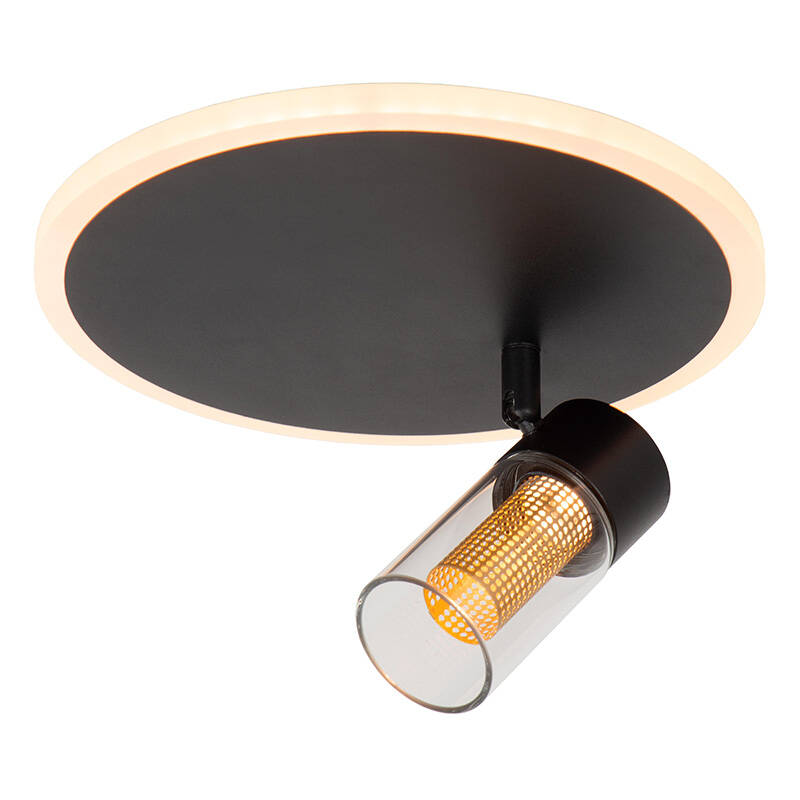 Image of Lucide Everina CCT LED Single Ceiling Spotlight with Remote Control
