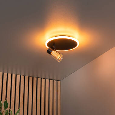 Image of Lucide Everina CCT LED Single Ceiling Spotlight with Remote Control