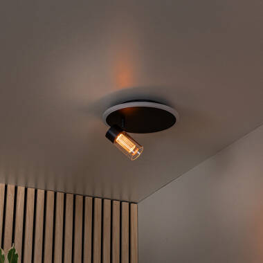 Image of Lucide Everina CCT LED Single Ceiling Spotlight with Remote Control