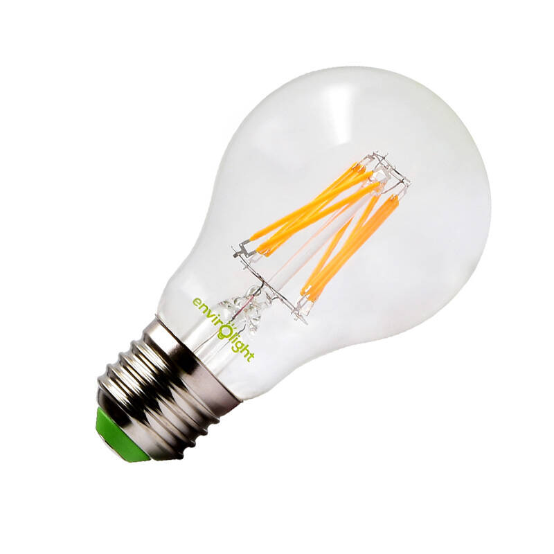 Image of Envirolight 8W Warm White Dimmable LED Decorative Filament GLS Bulb