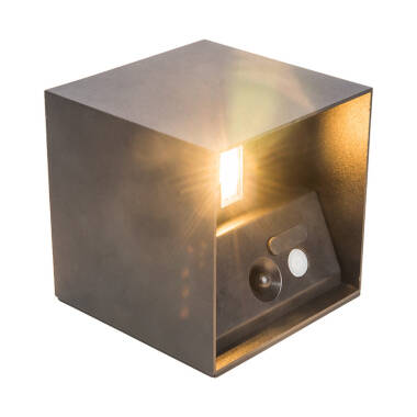 Image of Edit Salamis USB Rechargeable LED Outdoor Wall Light with PIR Sensor