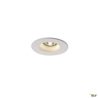 SLV Plastra Paintable Recessed Fixed Downlight