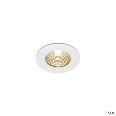 SLV Patta-I 7.3W Recessed Warm White Dimmable LED IP65 Fixed Downlight