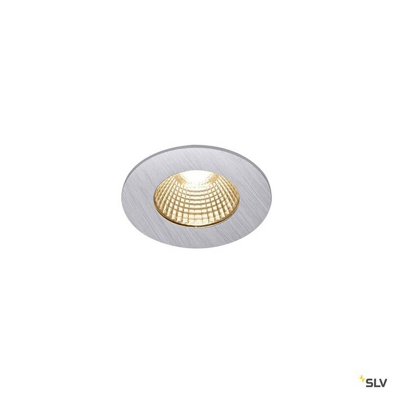 Image of SLV Patta-I 7.3W Recessed Warm White Dimmable LED IP65 Fixed Downlight